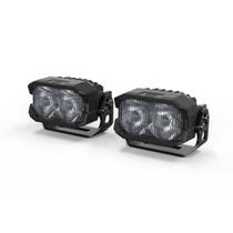Morimoto 2Banger HXB LED Pod (SAE Wide / Yellow)(Pair) - BAF117