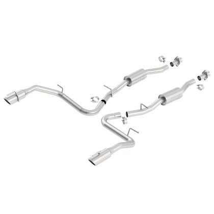 Borla Cat-Back Exhaust System Stainless Steel 2-1/2" S-Type Stinger (1999-2004 Mustang Cobra) - 140052