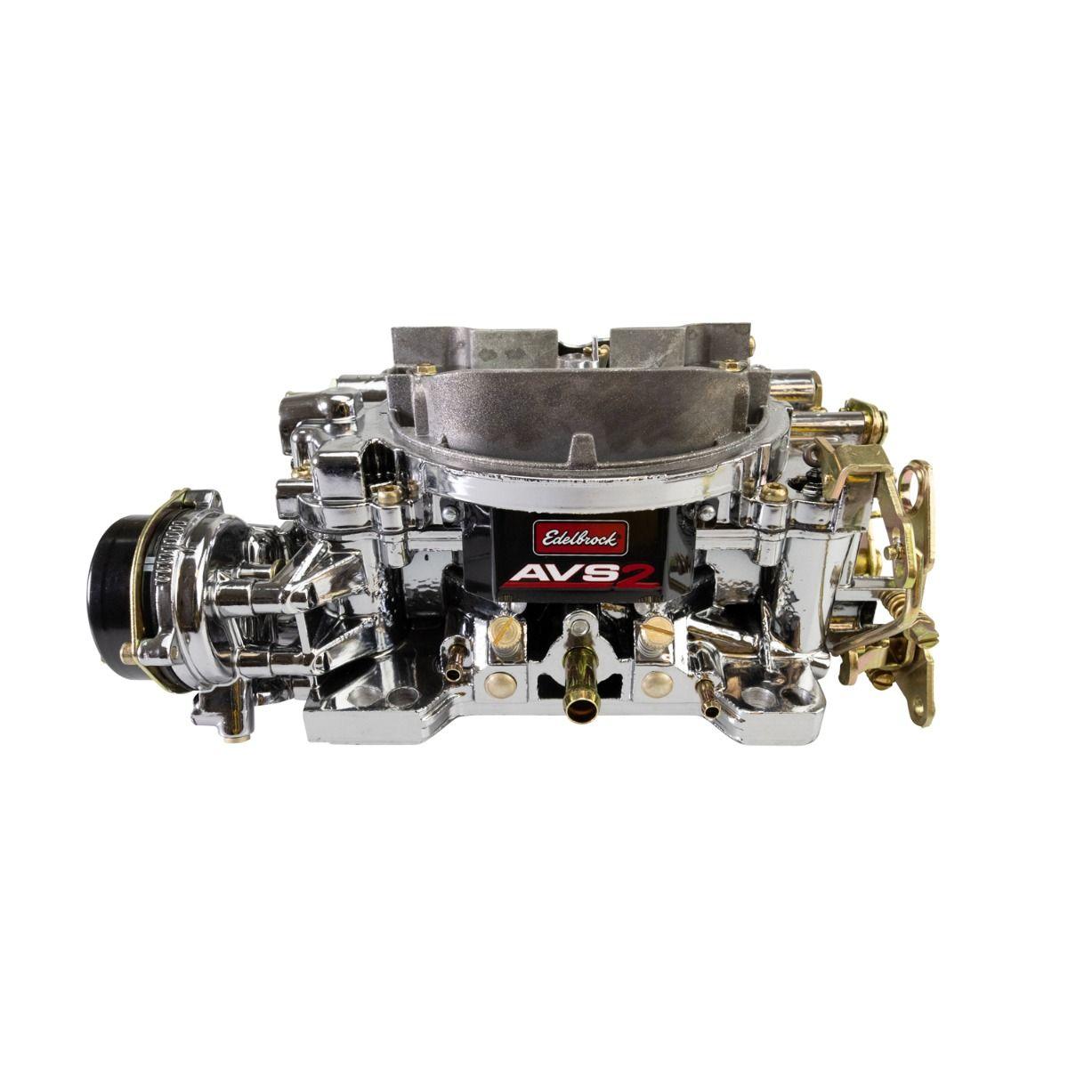 crips Edelbrock キャブレター クローム Edelbrock Avs2 Carburetor #1906-Cp 650 Cfm W/ Electric Choke