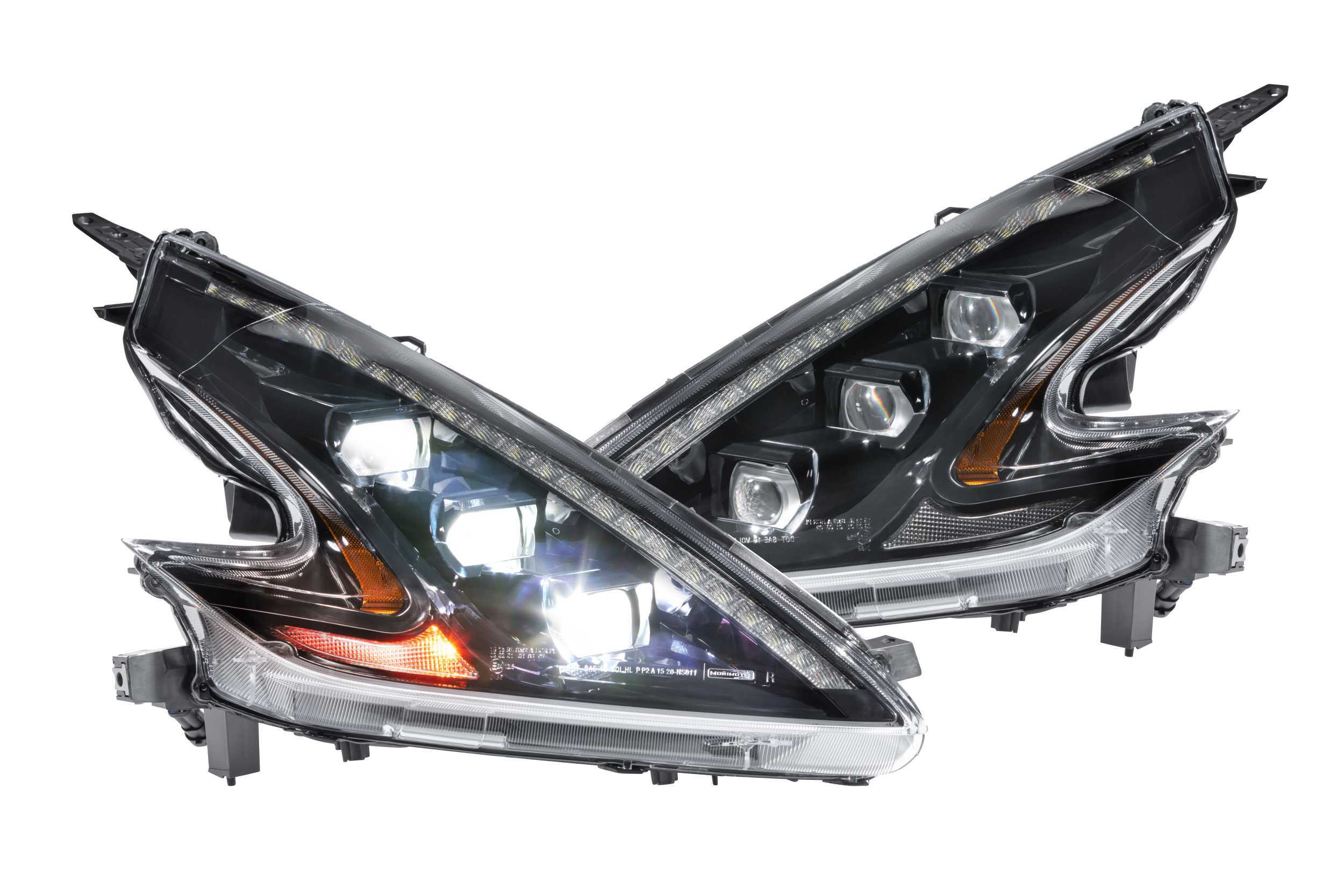 ミヤモト Morimoto XB LED Heads: Nissan 370Z (09-20) (Pair / ASM / LHD