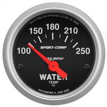 Autometer Sport Comp 2-1/16" 100-250deg Electric Water Temp.
