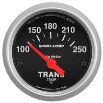 Autometer Sport Comp 2 1/16" 100-250deg Electric Trans. Temp