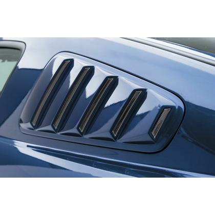 3dCarbon Mustang Window Louvers (Pair-Unpainted)