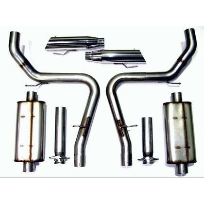 Bassani 4603R5 1999-2004 Mustang Cobra 3" Stainless Steel CatBack