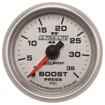 Autometer Ultra-Lite II Series 2 1/16" 0-35 PSI Boost Gauge