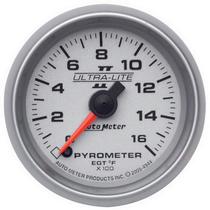 Autometer Ultra-Lite II Series 2 1/16" 0-1600 deg. F Pyrometer