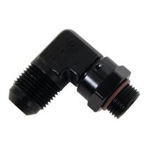 Fragola 90 degree -10an O-ring x -10an Male Flare (Black)