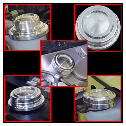 UPR 99-04 Mustang Stage 1 Billet Under Hood Dress Up Kit (Polished)