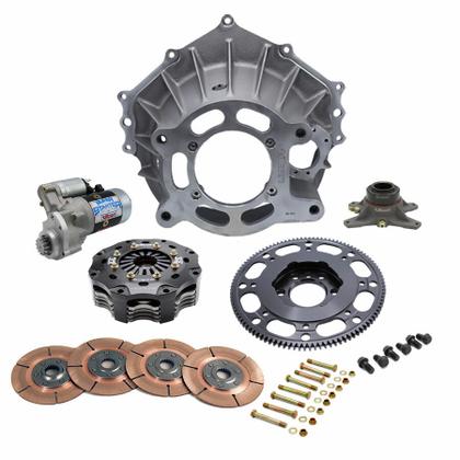 Tilton Racing BELLHOUSING KIT, CHEV(LS), ALUM, 102T, 5.5" MET, 4 DISC, 26 SP - 52-33140