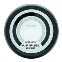 Autometer Phantom Series 2 1/16" Lean-Rich Air/Fuel Ratio Gauge