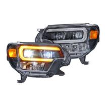 Morimoto XB Hybrid LED Heads: Toyota Tacoma (12-15) (Pair / ASM / Amber DRL) (2012-2015 Tacoma) - LF529-A