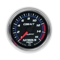 Autometer Cobalt Series 2-1/16" Electric Nitrous Pressure Gauge