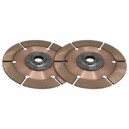 Tilton Racing DISC PACK, METAL, 7.25", 2 PL, 7/8X10 - 64185-2-AA-03
