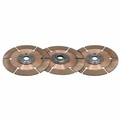 Tilton Racing DISC PACK, METAL, 7.25", 3 PL, 1X24 - 64185-2-ACC-33