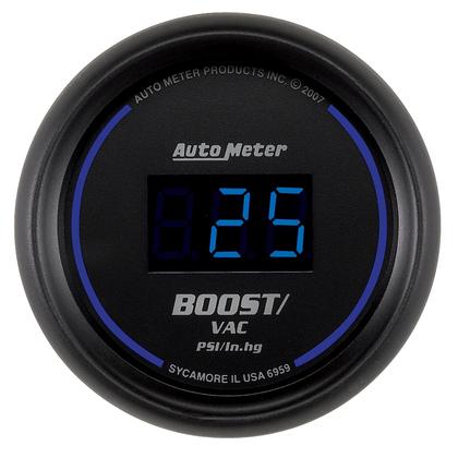 Autometer Cobalt Digital Series -30/+30 Boost Gauge