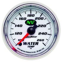 Autometer NV Series 100-260 deg. F Water Temperature Gauge