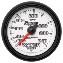 Autometer Phantom II Series 2 1/16" 120-240 deg Water Temp Gauge