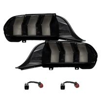 Form Lighting LED Tail Lights Smoked (pair) (Post-February 2024-2026 Ford Mustang) - FL0088