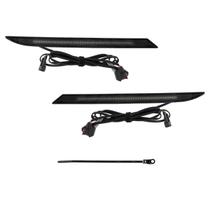 Form Lighting LED Rear Reflectors (Set) - Smoked (2024-2026 Mustang) - FL0095