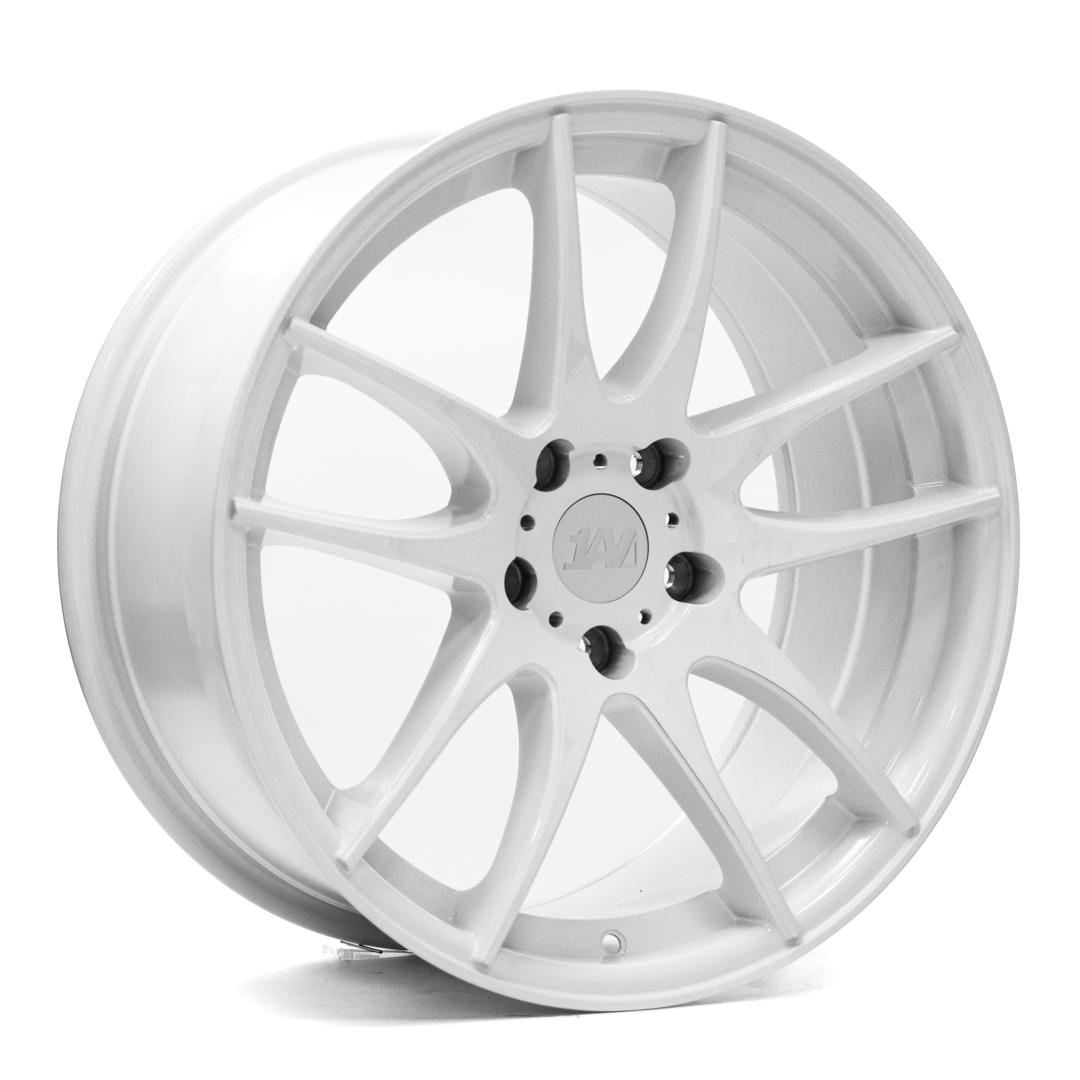 1AV ZX14 Wheel - 18x8.5, 5x114, White - 8518BLANK38ZX14WHT-5x114