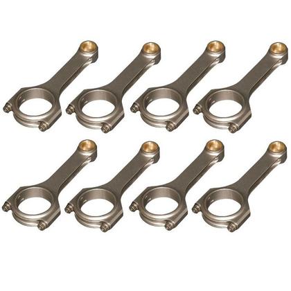 Eagle Forged H-Beam Stroker Connecting Rods with ARP2000 Bolts (5.850" Length)