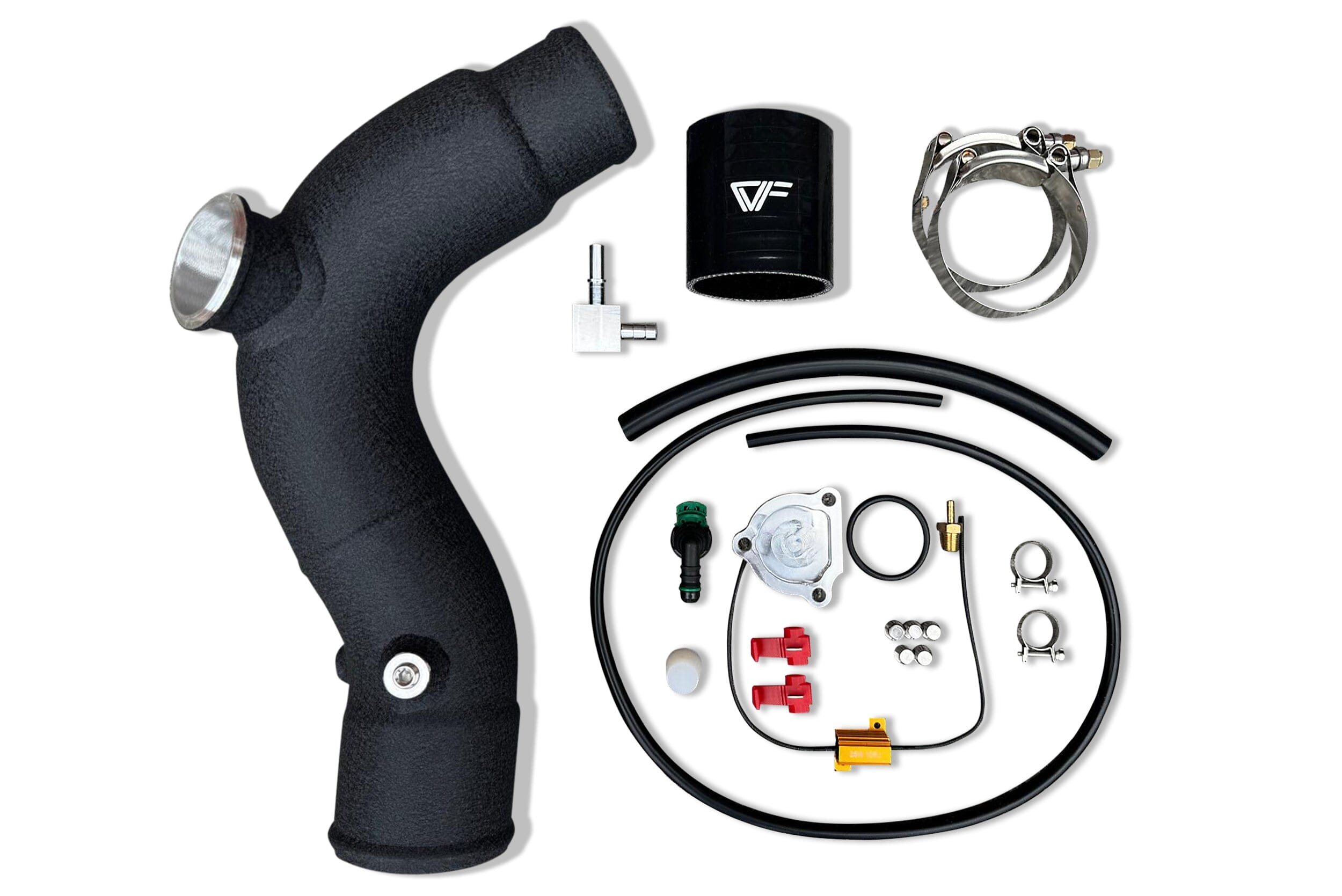 CVF Cold-Side Aluminum Intercooler Pipe Kit w/ Tial Flange (2020