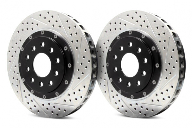 Baer C6 Eradispeed + 2-Piece Crossdrilled/Slotted (Front-Z51)