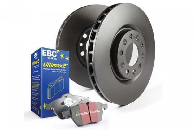 EBC Brakes S1 Kits Ultimax2 And Rk Rotors (Front S1K FMSI D1001 2005 thru  2007 SUBARU Impreza 2.5 Turbo STi) S1KF1776