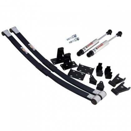 Ridetech Composite Leaf Springs And HQ Shocks For 1973-1987 C10. - 11364810