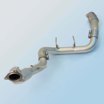 CPE QKspl Cast Bellmouth Downpipe - High Flow (2021-2025 Ford Bronco 2