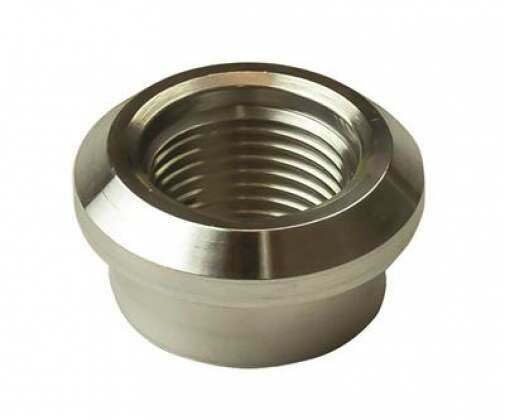Moroso -12An Female Weld-On Bung - Aluminum - Single