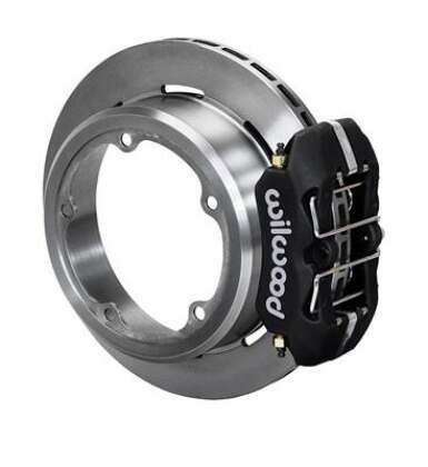 Wilwood Dynapro Low-Profile 11.00in P-Brake Kit Drill-Red New Big Ford 2.50in Offset main image 0