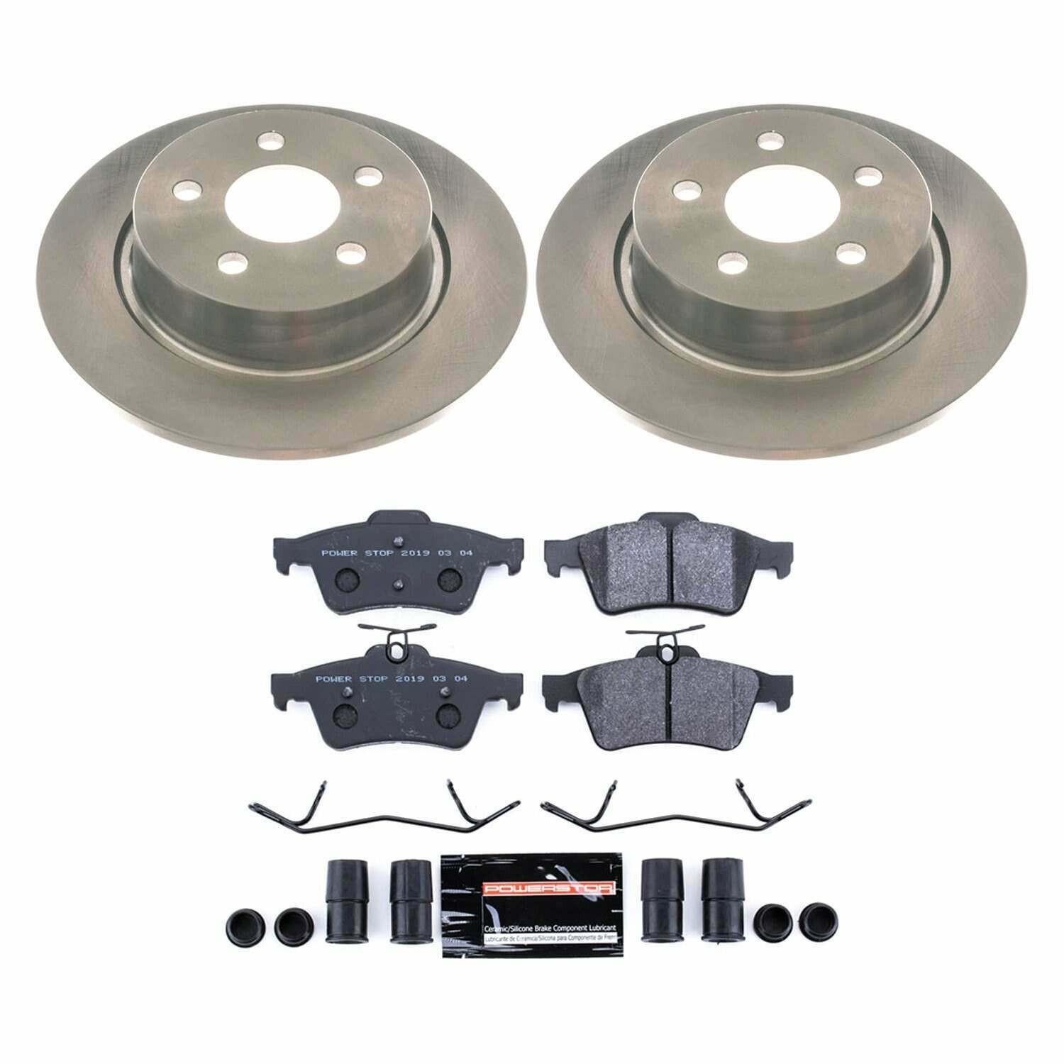 PowerStop Brake Kit | 2022–2024 Ford E-Transit Front and Rear (K9156-36) main image 1