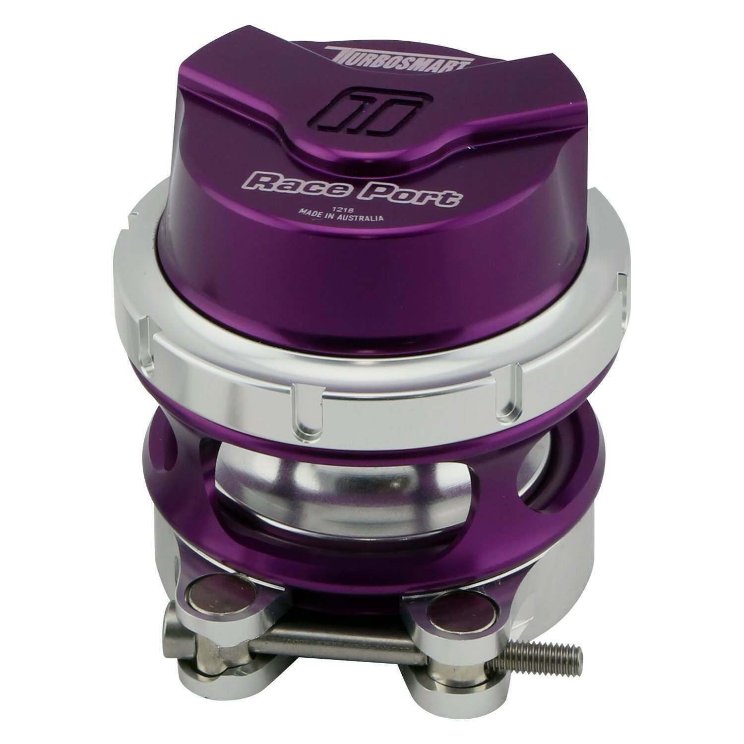 Turbosmart Raceport Gen-V Universal - Black (No Weld Flange) Female (Green Spring) main image 0