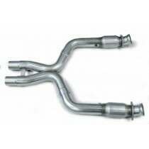 Kooks 3" x 2-1/2" Stainless Steel Catted X-Pipe. 2007-2010 Shelby GT500. - 11323200 (Kooks Headers to OEM / 2.5" Catbacks)