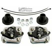 Maximum Motorsports 4-bolt Caster/Camber Plates-Chrome - MMCC9994-C