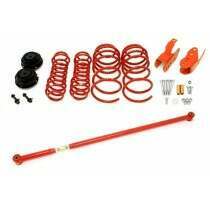 BMR Suspension LSP001R 2005-2010 Mustang GT / 07-2014 Shelby GT500 Lowering Package - Coupe (Red)