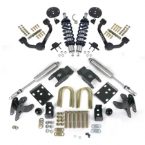 Ridetech Front and Rear Lowering Kit - Two-Wheel Drive (2015-2022 F-150) - 12290110