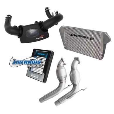 Lethal Performance Stage 2 Power Pack - Intake, Intercooler, Down Pipes