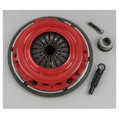 Mcleod Racing 6330803C Mustang 10 Spline Street Twin Clutch Kit w/ 8 Bolt Aluminum Flywheel (96-04 Mustang GT ; Bullitt ; Mach-1 ; Cobra)