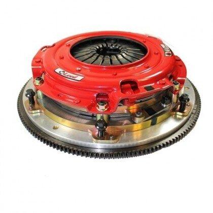 Mcleod Racing 6932-07HD RXT Twin Disc Clutch Kit with Lethal Performance Lightened Steel Flywheel Combo Package - 26 Spline (1996-2004 Mustang Cobra / Mach 1 / 1999-Mid 2001 GT / 2007-2009 Shelby GT500)