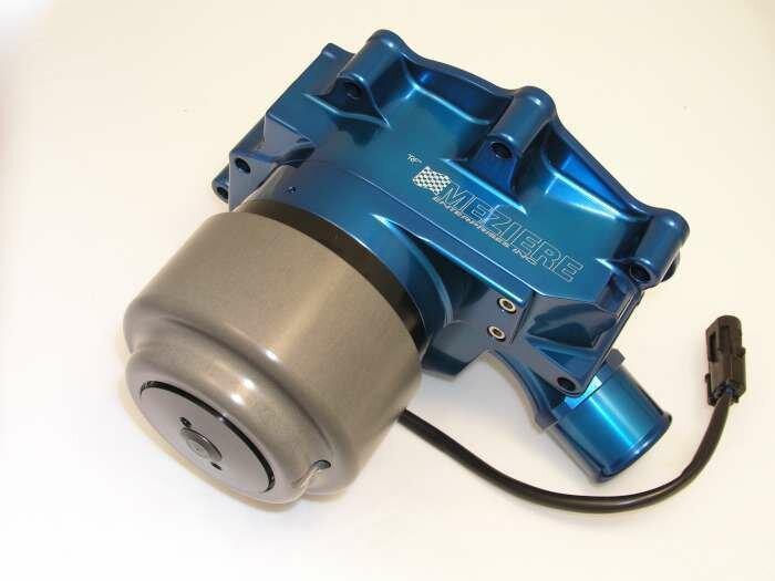 Meziere 86-93 Mustang 5.0L 55GPM Electric Water Pump - With Idler