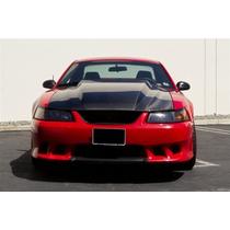 TruCarbon 1999-2004 Mustang Carbon Fiber A49-3 Hood (Fits GT and V6 Bumper Covers)