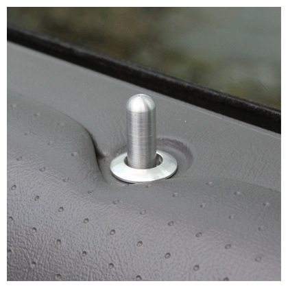 UPR 05-09 Mustang Billet Bullet Style Door Pins