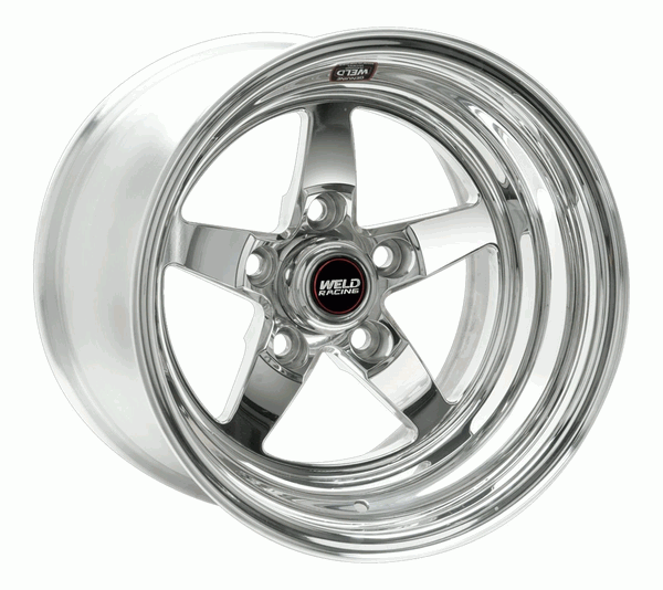 Weld Racing S71 Polished 18x10 Rear Drag Wheel (2015+ Dodge