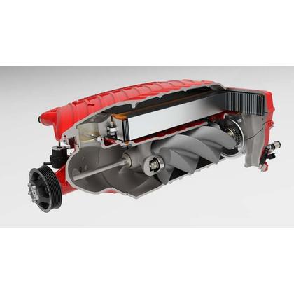 Whipple Superchargers WK-WK-3132-30 Gen 6 3.0L W185RF Supercharger Kit (2018+ Jeep 6.4L SRT8)