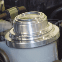 UPR Mustang Billet Power Steering Cap Cover : Polished