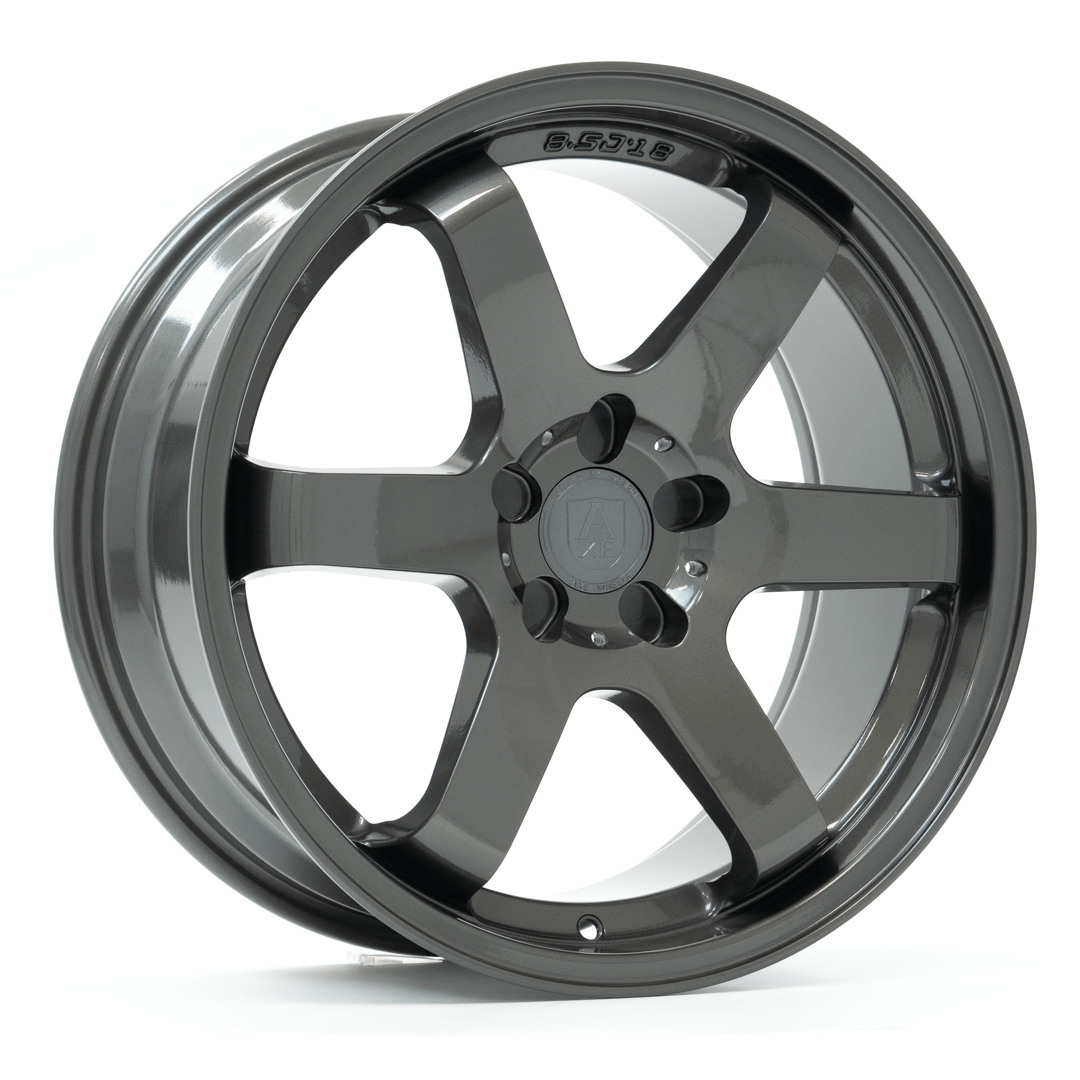 .. A ..¨̮　0605 1AV ZX6 Wheel - 18x8.5, 5x115, Grey - 8518BLNK40ZX6GR-5x115